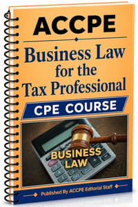 Business Law for the Tax Professional 2026