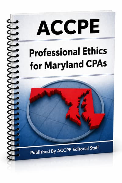 What does Professional Ethics for Maryland CPAs 2026 cover for CPAs who need ethics CPE?