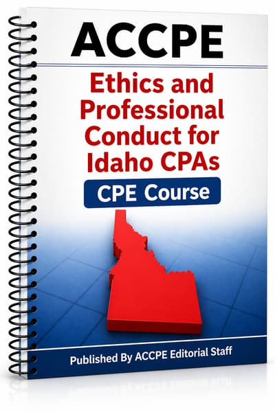 What does Ethics for Idaho CPAs 2026 cover for CPAs who need ethics CPE?