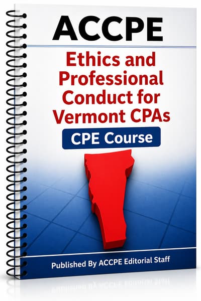 1What does Professional Ethics for Vermont 2026 cover for CPAs who need ethics CPE?