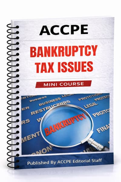 What does Bankruptcy Tax Issues 2025 cover for tax professionals?