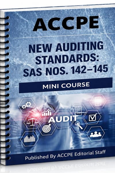 What does New Audit Standards SAS Nos. 142-145 2026 cover for accounting and auditing professionals?