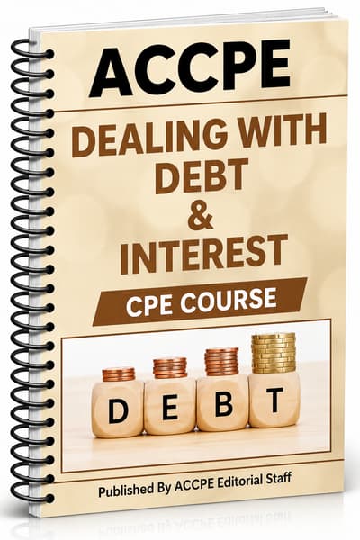What does Dealing With Debt and Interest 2025 cover for CPAs and tax professionals?