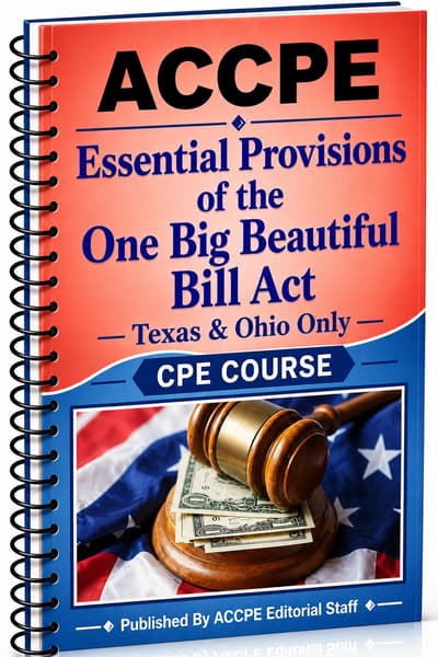 What does Essential Provisions of the One BBB Act 2026 cover for CPAs and tax professionals?