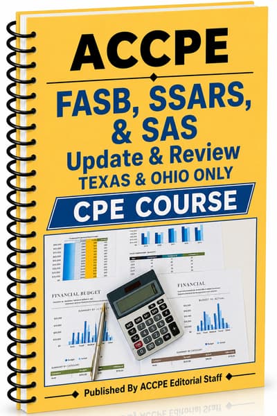What does FASB, SSARS, & SAS Update and Review 2025 cover for accounting and auditing professionals?