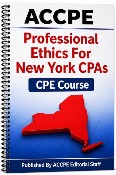 What does Professional Ethics for New York CPAs 2025 cover for CPAs who need ethics CPE?