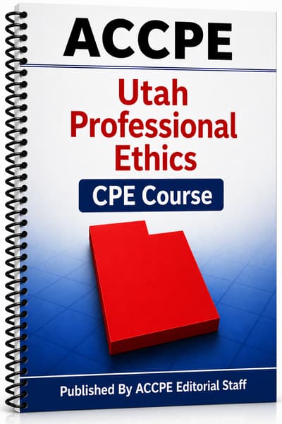 What does Ethics and Professional Conduct for Utah CPAs 2026 cover for CPAs who need ethics CPE?