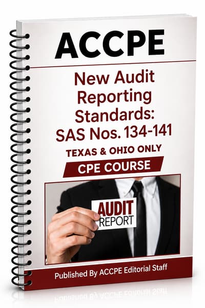 What does New Audit Reporting Standards - SAS 134-141 cover for accounting and auditing professionals?