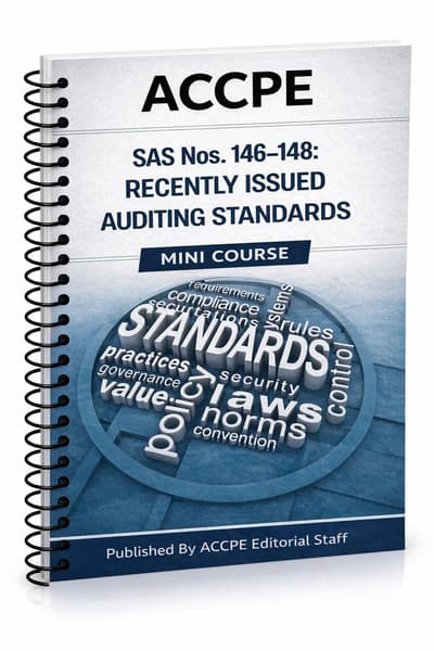 What does SAS Nos. 146-149: Recently Issued Auditing Standards 2026 cover for accounting and auditing professionals?