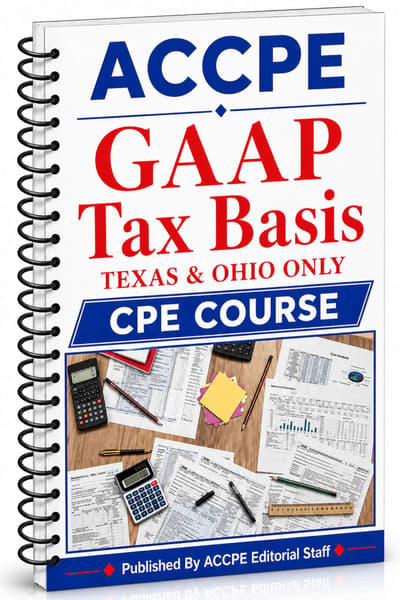 What does GAAP Tax Basis 2026 cover for accounting and auditing professionals?