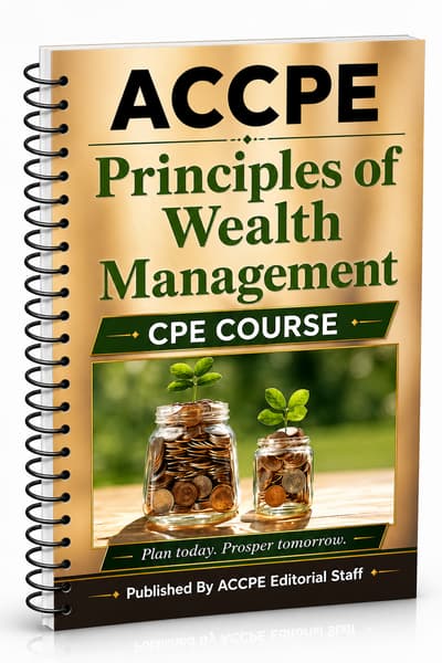 What does Principles of Wealth Management cover for retirement and estate planning professionals?