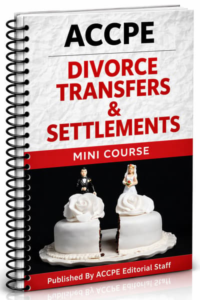 What does Divorce Transfers & Settlements 2026 cover for retirement and estate planning professionals?