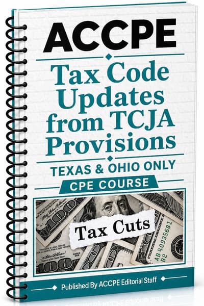 What does Tax Code Updates from Tax Cuts and Jobs Act Provisions 2025 cover for CPAs and tax professionals?