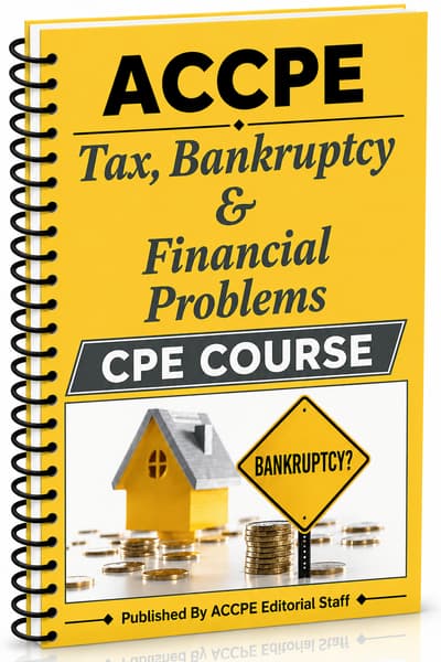 What does Tax, Bankruptcy and Financial Problems 2025 cover for CPAs and tax professionals?