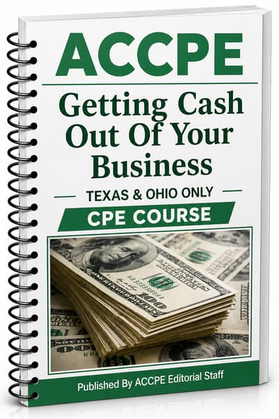 What does Getting Cash Out of Your Business 2025 cover for CPAs and tax professionals?