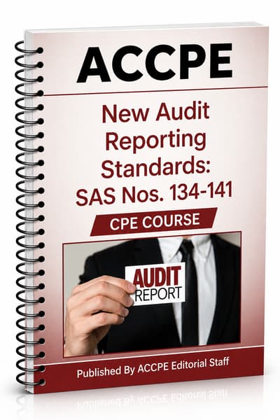 What does New Audit Reporting Standards - SAS 134-141 cover for accounting and auditing professionals?
