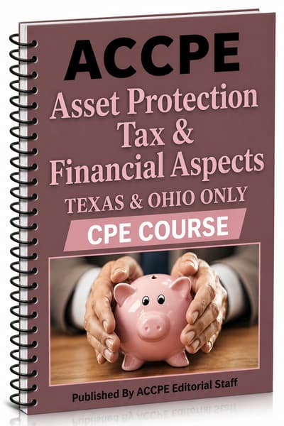 What does Asset Protection Tax and Financial Aspects 2025 cover for CPAs and tax professionals?