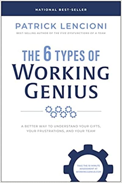 What is The 6 Types of Working Genius and how can it help CPAs and professionals?