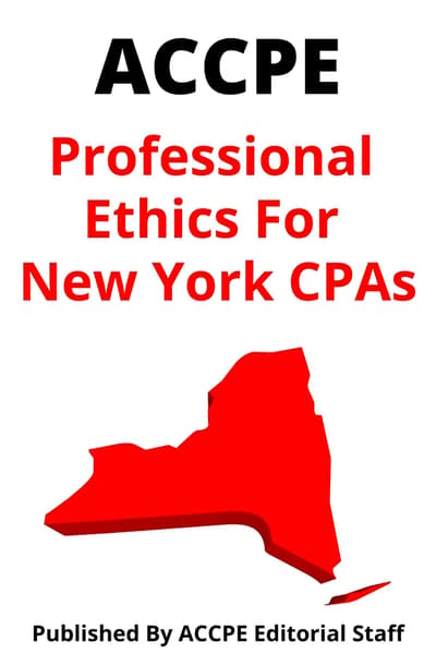Professional Ethics for New York CPAs 2025